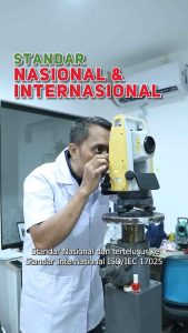 kalibrasi alat survey akreditasi KAN di semarang